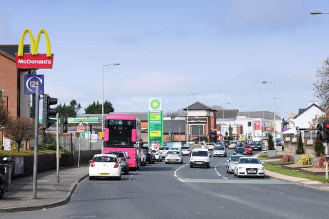 Glengormley improvements will include the resurfacing of footpaths and new roadside kerbs.