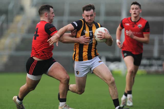 Crossmaglen captain Callum Cumiskey (pictured) chipped in with 0-2 on Thursday evening.