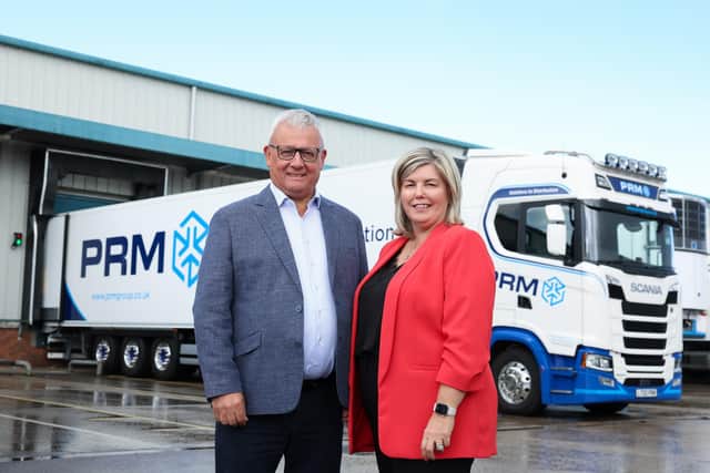 Philip and Lynne Morrow, founders of PRM Group. Picture: Darren Kidd / PressEye