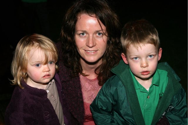 Kate, Sam and Jill Doherty attended the Greenisland Christmas lights event in 2007. Ct49-024tc