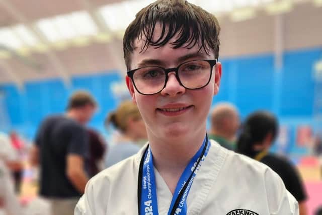 Ciaran Og pictured at the championships in Edinburgh. Credit: Submitted