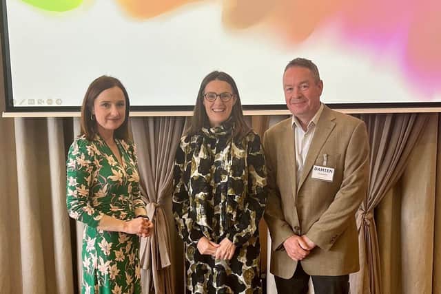 Mental Health Champion for Northern Ireland, Siobhan O’Neill, Director of Adult Services & Prison Healthcare, Rachel Gibbs and Assistant Director of Adult Mental Health, Damien Brannigan