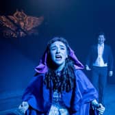 Nuala Osborne as Christine and Luke de Belder as Raoul in Portrush Music Society's Northern Ireland premiere of The Phantom of the Opera.