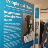 Mayor of Causeway Coast and Glens Borough Council, Councillor Steven Callaghan launched Coleraine Museum’s new exhibition ‘People and Places’.