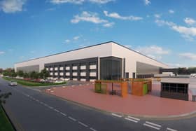 Plans have been revealed for Prime Park Craigavon on the Portadown Road, Lurgan. Picture:  released by Lambert Smith Hampton.