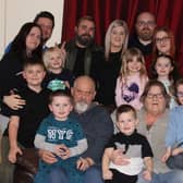 The last family picture of the McCann family with their father Stephen taken in March 2022.