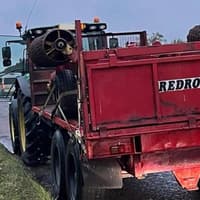 PSNI highlights dangers of prohibited vehicles using Northern Ireland motorways after tractor is 'escorted' off M1