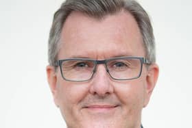Lagan Valley MP and DUP Westminster leader Sir Jeffrey Donaldson. Pic credit: LDR