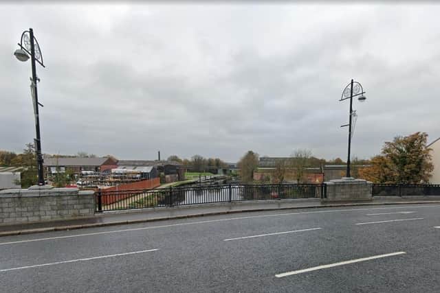 A security alert following the discovery of a suspected WW2 grenade in the Bridge Street area of Portadown has now ended say the PSNI. Photo courtesy of Google.