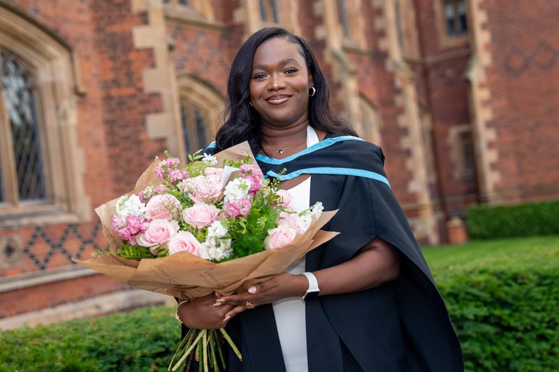 Afua Asante from Ghana graduates in Law at Queen's.