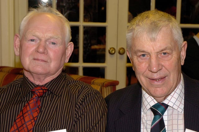Billy Black and Lawson McGuckin pictured at the reunion.