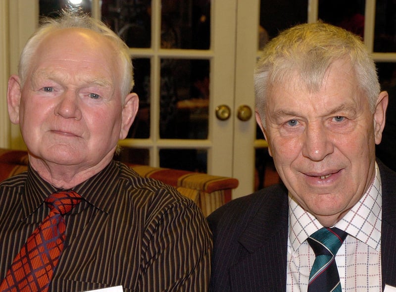 Billy Black and Lawson McGuckin pictured at the reunion.