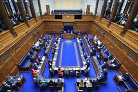 Cross-community voting in the Northern Ireland Assembly didn't apply for Tuesday's landmark vote on the Windsor Framework