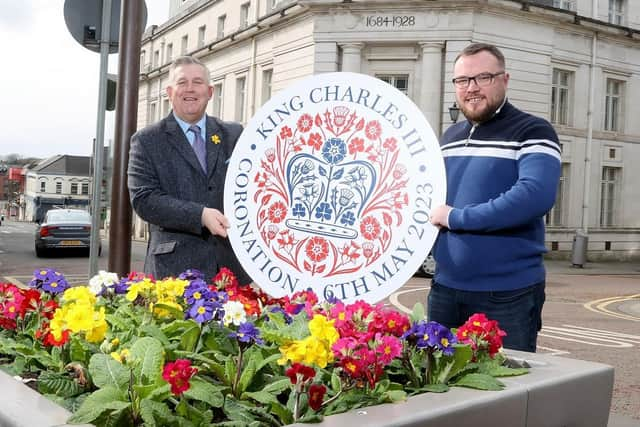 Cllr Keith Turner and Cllr Matthew Armstrong from Council’s Coronation Working Group.