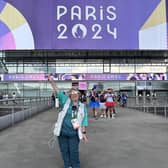 Karolyn Gaston is volunteering at the Olympic Games in Paris. (Pic: Contributed).