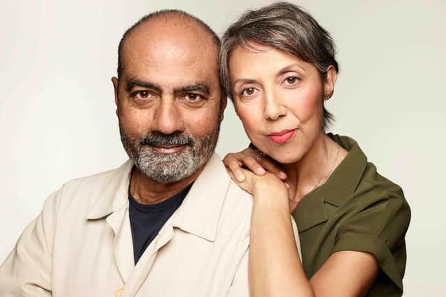 George Alagiah and Mary Huckle (photo: Rankin/Macmillan Cancer Support)