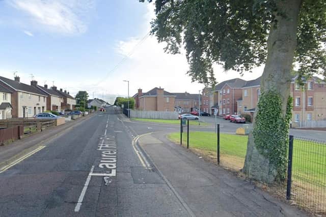 The Laurel Hill Road area of Coleraine. Credit Google