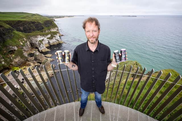 Simon Hogg with the Dunluce Cooler range