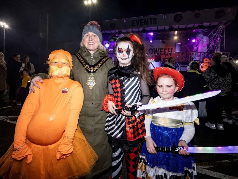 Roemill Playing Fields was the venue for an evening of spooky entertainment as visitors dressed up and took part in the fancy dress competition, with prizes up for grabs for some of the most creative costumes on the night.