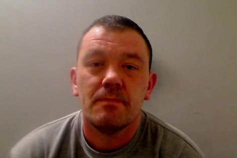 Police are working to locate 47 year old Sean Tate, who is currently unlawfully at large. Picture: Released by PSNI