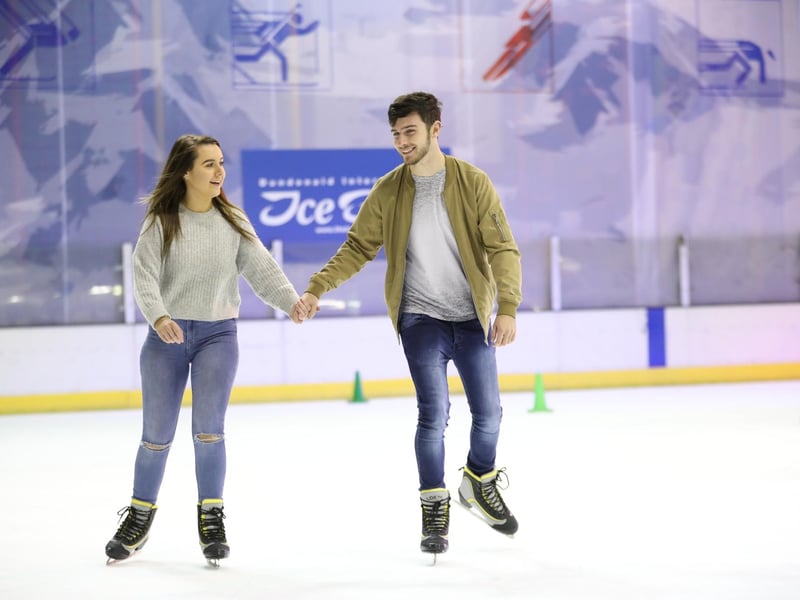 For newer couples, why not break the ice by having a go at ice skating? Perfect for breaking that initial touch barrier and a great way to keep the conversation flowing, ice skating has long been regarded as one of the most romantic date activities.
As the only Olympic size public ice rink in Northern Ireland, there’s plenty of room for heaps of fun to be had.
For more information, go to theicebowl.com/ice-skating