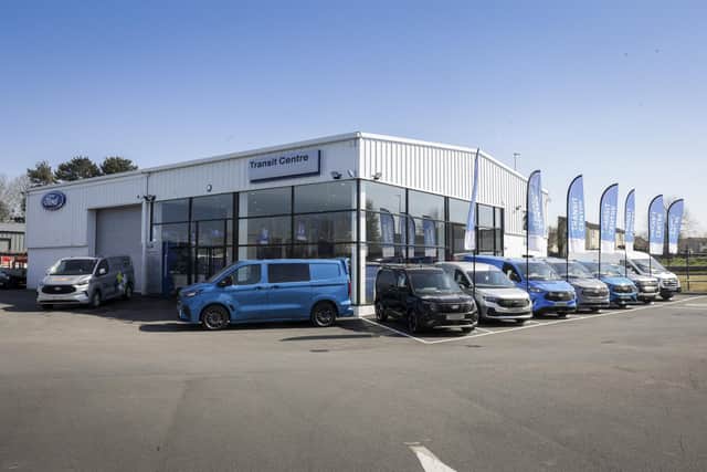 The new TrustFord Transit Centre in Craigavon. Picture: Brian Thompson