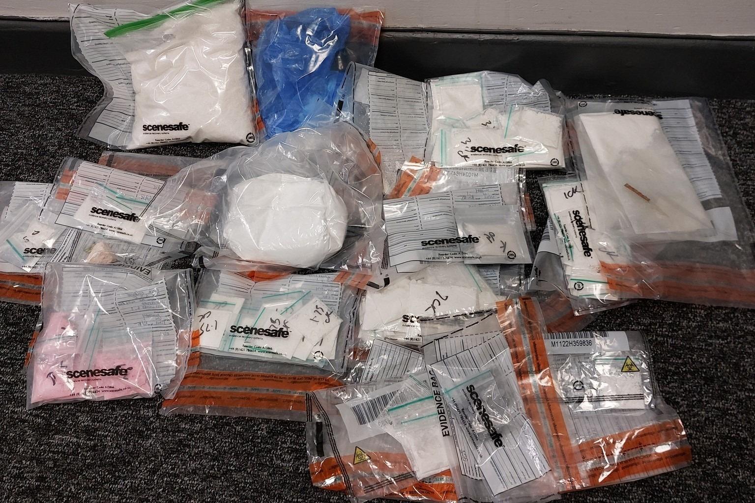 Whitehead: Police seize £100,000 worth of suspected drugs and firearms ...