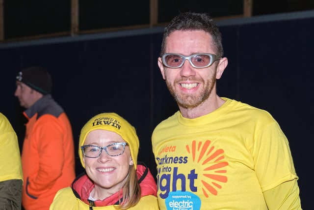 All smiles at the Darkness into Light Walk organised by The Hub, Cookstown.