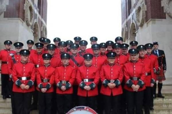 Kiwi Chris Reid,  first on right, second rank. Image: Contributed