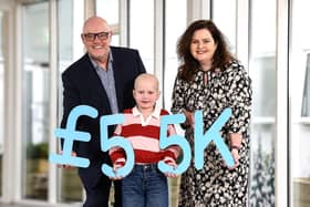 Ian Wilson, Chief Executive at Grand Opera House, Jane Hoare, CEO at The Children's Cancer Unit Charity and Darcie Smyth