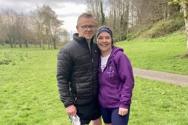 Rodney and Deborah McPhee at Limavady Parkrun