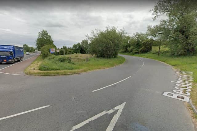 Bessbrook Road, Markethill, Co Armagh which was the scene of a hijacking on Thursday 27 July. The PSNI said the car was found on fire a short time later on the nearby Tullyallen Road. Photo courtesy of Google.