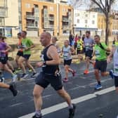 Athletes from the Co Antrim Harriers took on the Dublin Marathon.