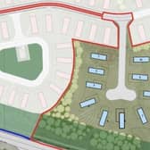 Plans to add ten caravans to a Ballycastle caravan park were recently submitted to Council (Credit MRA Partnership/ transport assessment form)