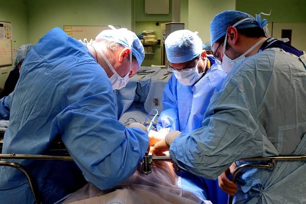 Much-needed operations are being cancelled are being cancelled as a result of pressures in the health service.