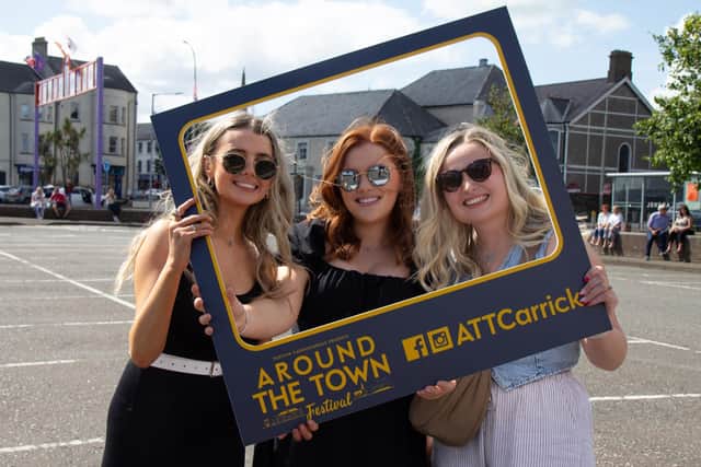 The Around The Town festival is set to return to Carrickfergus this summer following the success of the inaugural event last year. Photo: ATT Festival