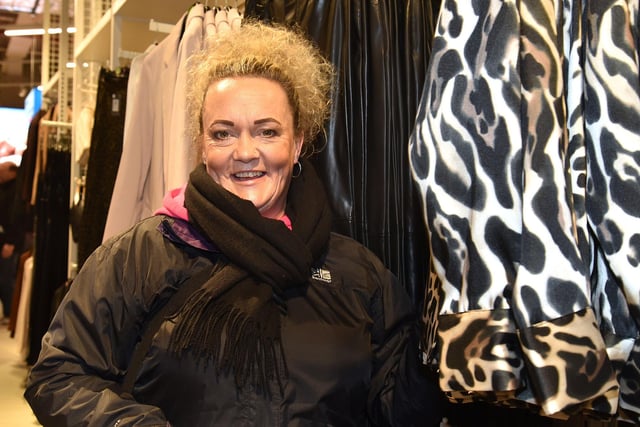 Browsing in the ladies department at the new Primark store is Kathleen Hoey from Craigavon. PT50-225.