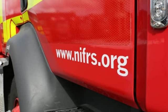 Emergency services have been praised for their swift response to the incident. Image: NIFRS