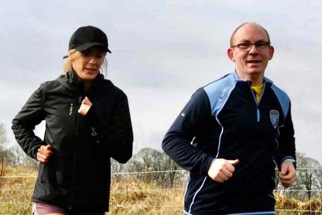 Paul Quinn and Paula Jamison (first lady home in the C25K)