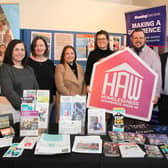 Speakers at the South Homelessness Local Area Group event in Portadown included Carla Stevenson, NI Alternatives, Teresa Miles, Belfast and Central Mission, Catherine Carey, Housing Executive, Glen Dickson, ABC Council Ukraine Assistance Centre Manager, Mark Ingham, Housing Executive South Area Manager, and Luicinda Wilson, Co-ownership.
