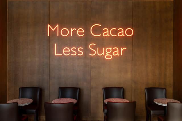 The new Hotel Chocolat store in Rushmere Shopping Centre will be home to a Velvetiser Café.