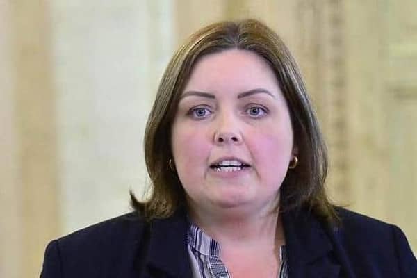 COMMUNITIES MINISTER DEIRDRE HARGEY