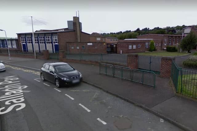 Larne High School. (Pic by Google).