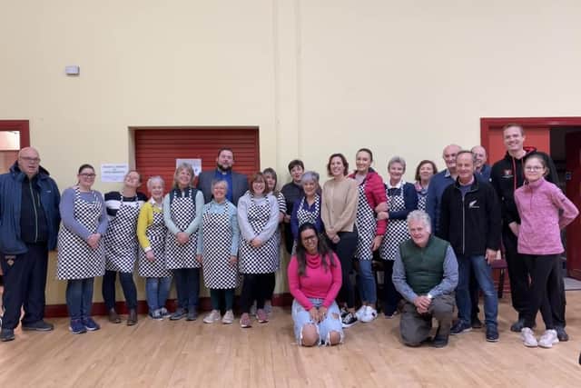 Volunteers and members of Thomas Street Methodist Church who ran a very successful Winter Coat Project this week, sharing more than 300 coats among more than 50 families in the Portadown, Craigavon areas.