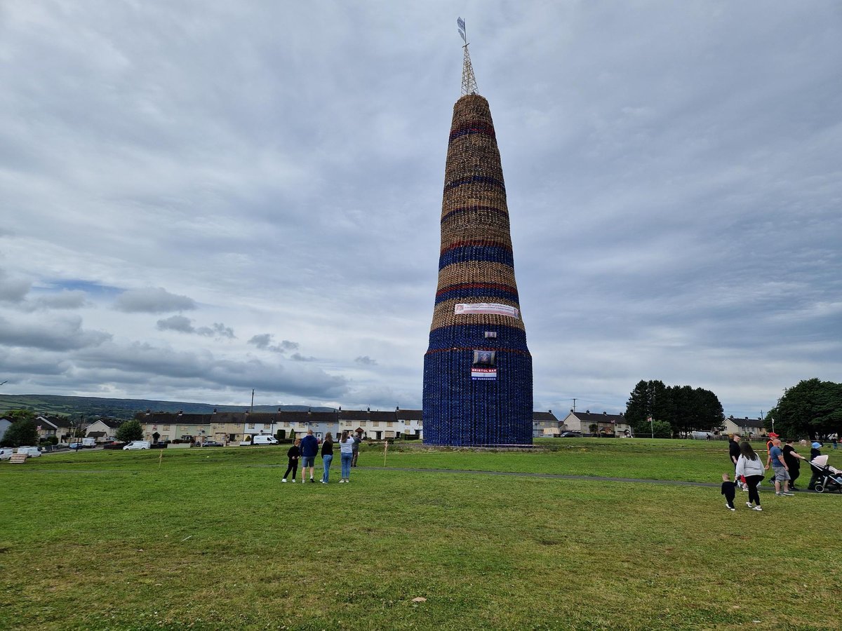 Huge crowds expected in Larne to watch 'world record-breaking' Craigyhill Eleventh Night bonfire go up in flames