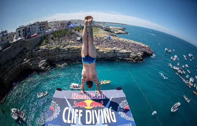 Council confirm they have had talks with representatives from The Red Bull Cliff Diving World Series about future opportunities coming to Northern Ireland. Credit: Romina Amato/Red Bull Content Pool