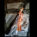 Items seized by police in Lisburn. Picture: PSNI