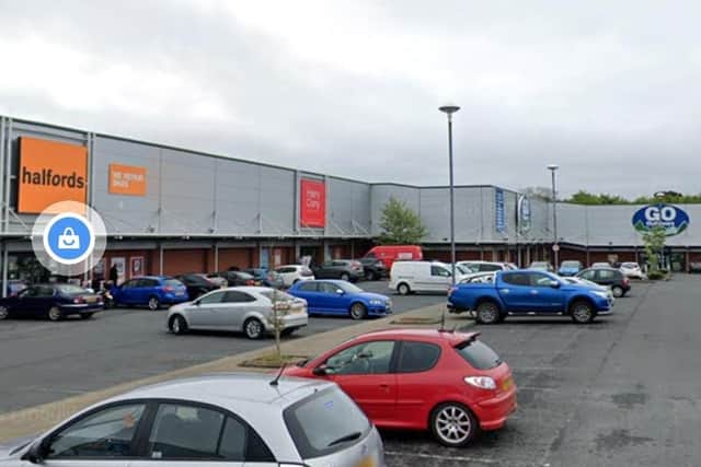 General view of Valley Retail Park. Pic Google