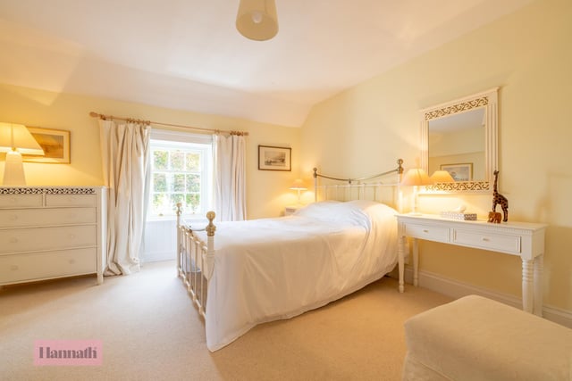 One of the five delightful bedrooms in the property.
