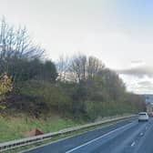 M2 southbound. (Pic by Google).